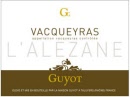 guyot vacqueyras l'alezane